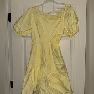 ASTR DRESS WITH SIDE CUTOUT